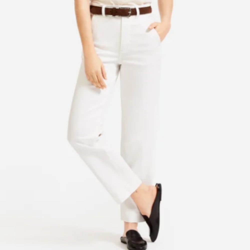 Everlane The Straight-Leg Crop Pant size 0 in TALL